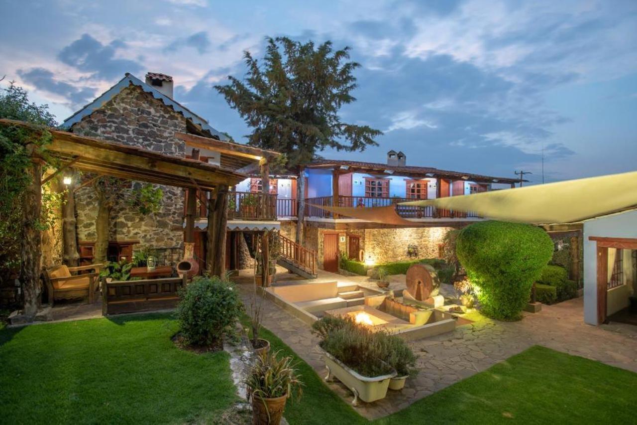 La Casa Azul Huasca & Restaurante La Terraza Hotel Huasca de Ocampo Ngoại thất bức ảnh