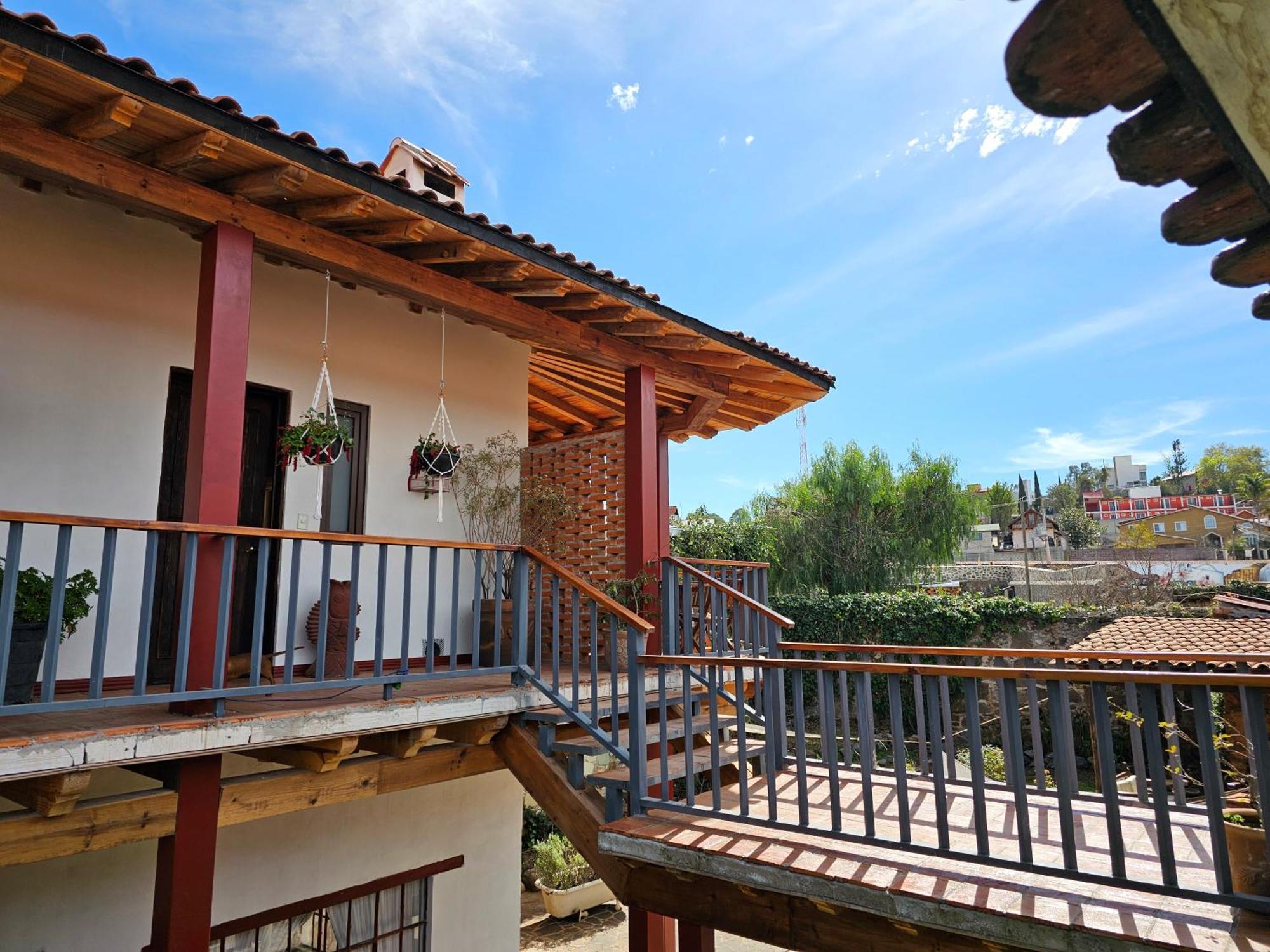 La Casa Azul Huasca & Restaurante La Terraza Hotel Huasca de Ocampo Ngoại thất bức ảnh