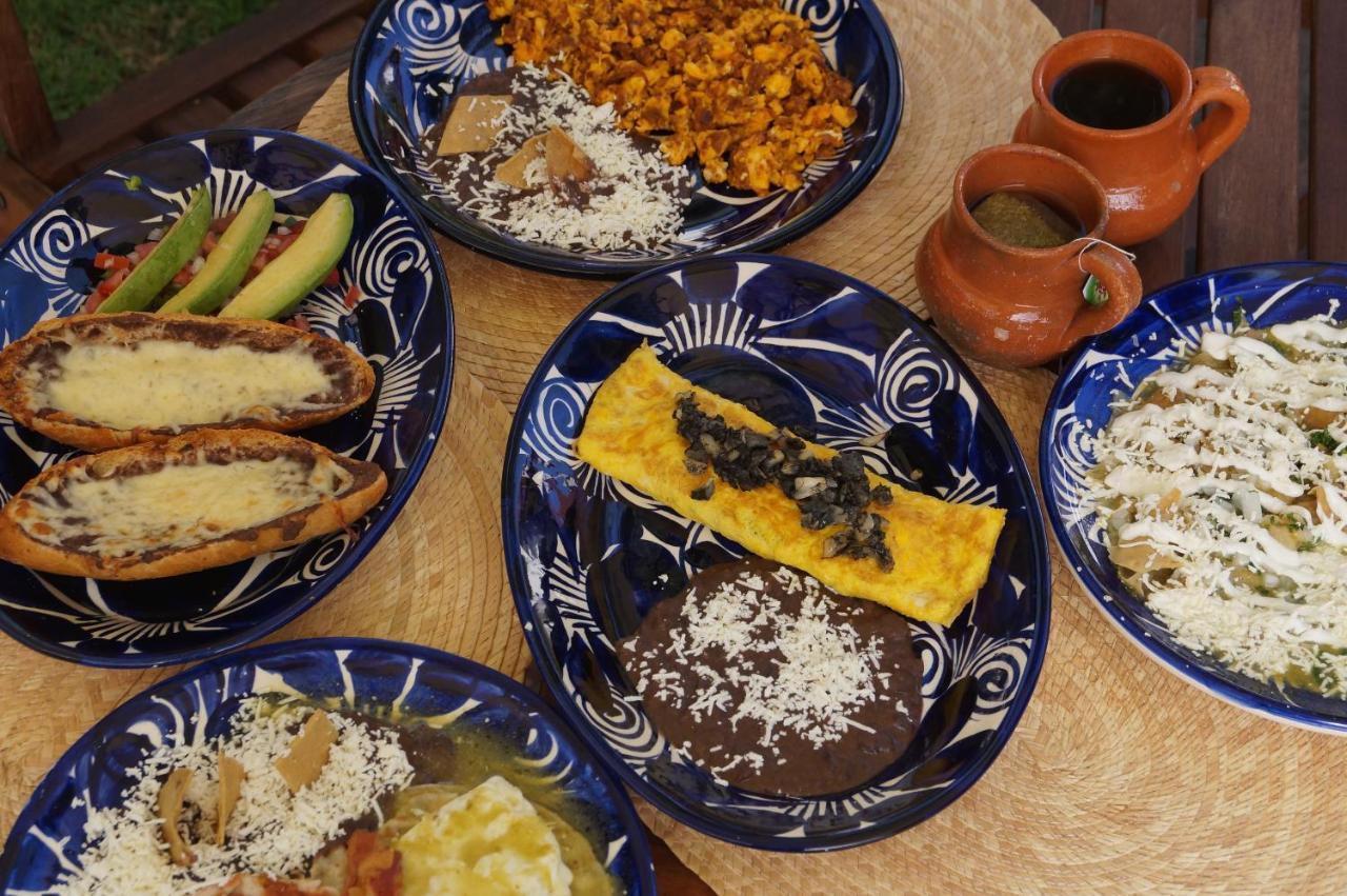 La Casa Azul Huasca & Restaurante La Terraza Hotel Huasca de Ocampo Ngoại thất bức ảnh