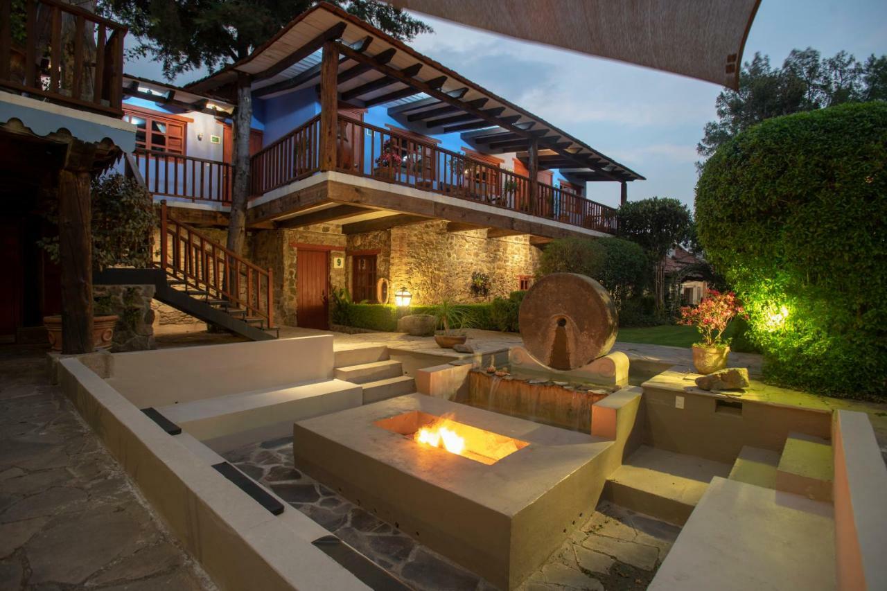 La Casa Azul Huasca & Restaurante La Terraza Hotel Huasca de Ocampo Ngoại thất bức ảnh