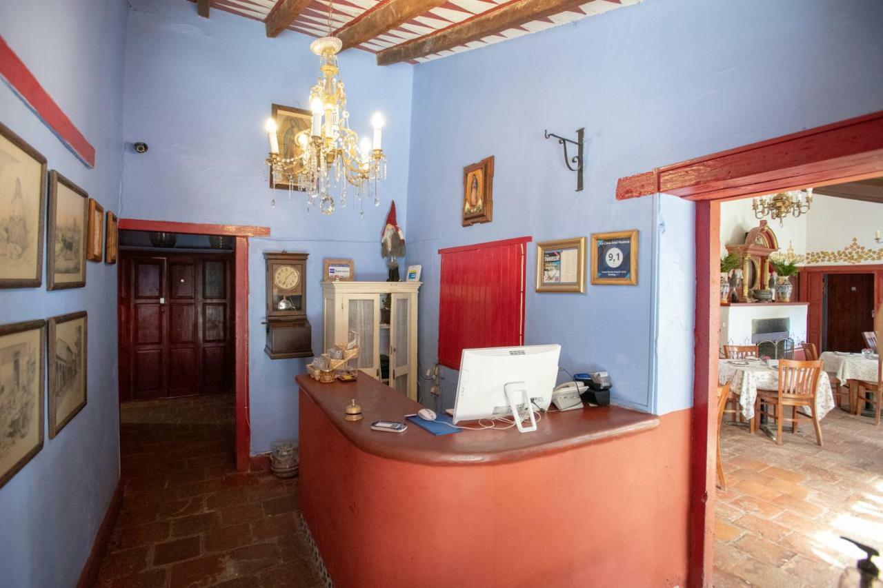 La Casa Azul Huasca & Restaurante La Terraza Hotel Huasca de Ocampo Ngoại thất bức ảnh